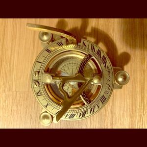 Maritime Brass Compass Antique